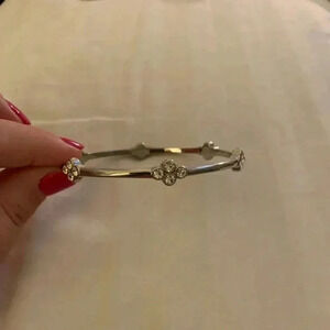 Lia Sophia Bangle with CZ Design